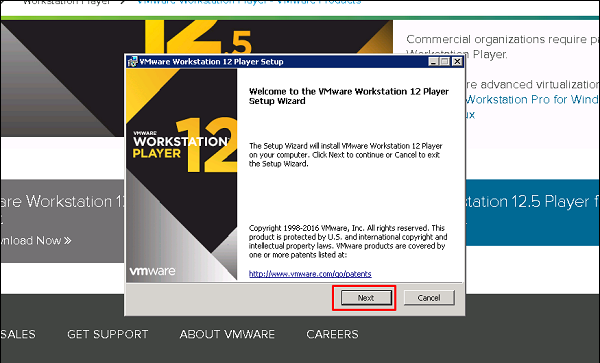 vmware workstation player 12 license