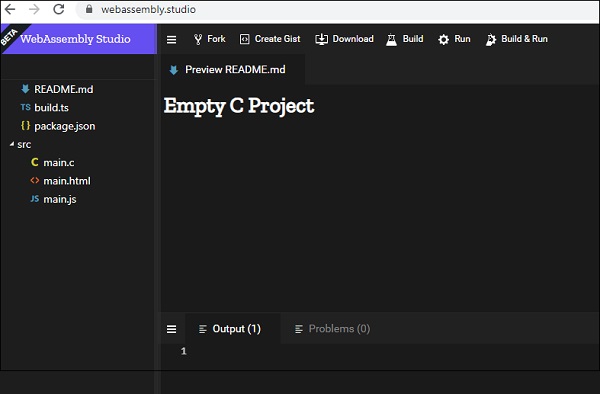 Empty C Project